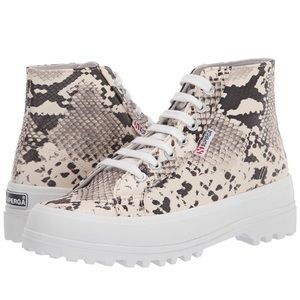 Superga Synthetic Snake Alpina Sneaker